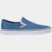 Vans Classic Slip-On navy — toe-right lateral