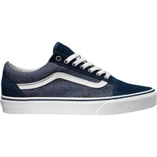 Vans Unisex Old Skool Skate Shoe in Suede/suiting