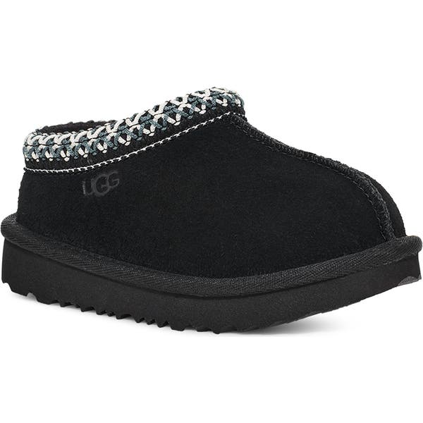 UGG Kids' T Tasman Ii Slipper, Black, 5
