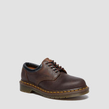 Dr. Martens 8053 5-Eye Padded Collar Shoe — Gaucho Crazy Horse in Gaucho
