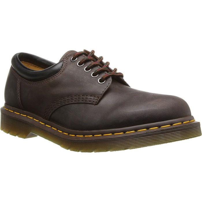 Dr. Martens 8053 5-Eye Padded Collar Shoe — Gaucho Crazy Horse