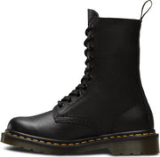 Dr. Martens 1490 Virginia Boot Black 10-Eye — toe-left lateral