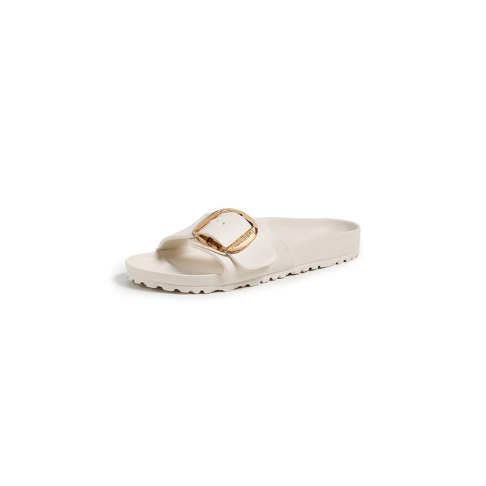 Birkenstock Women's Madrid Big Buckle EVA Sandals, Eggshell
