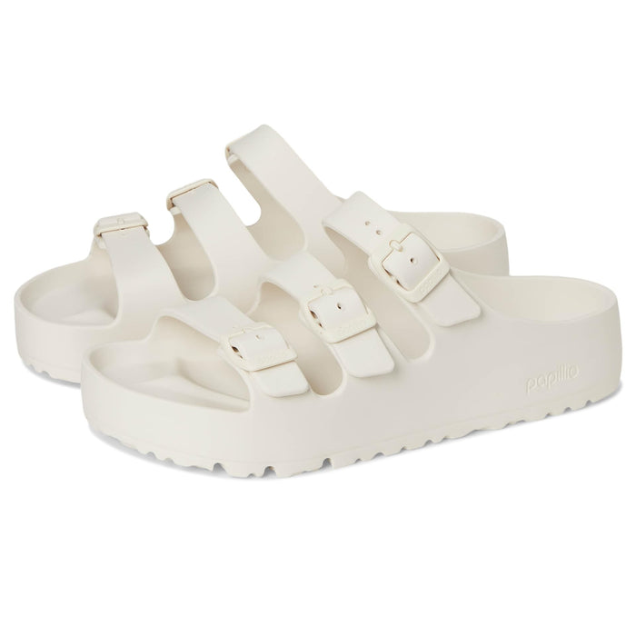 Birkenstock Women's Florida Platform EVA Sandal — Eggshell (Narrow)