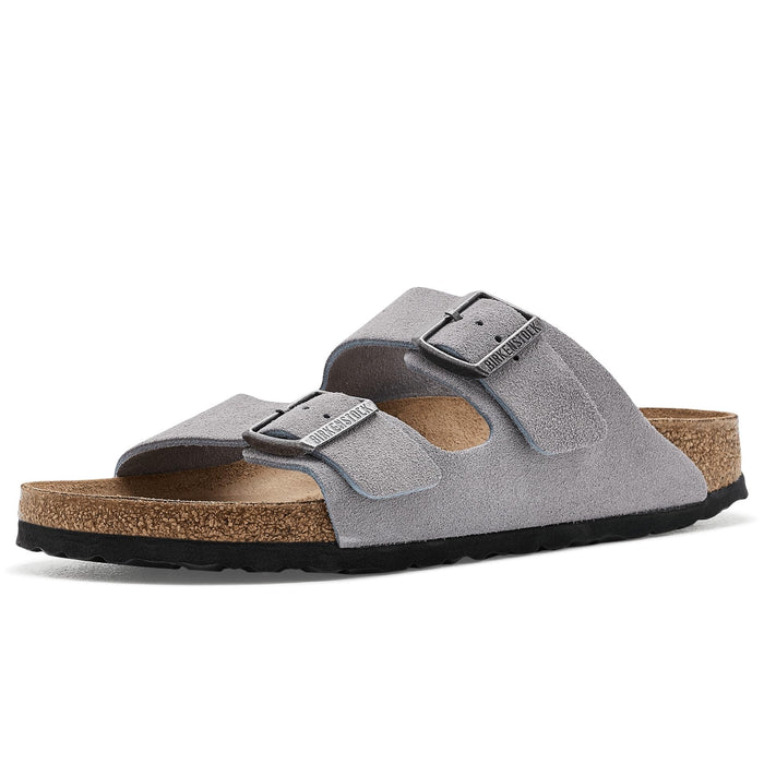 Birkenstock Womens Arizona - Suede Lavendar Sky