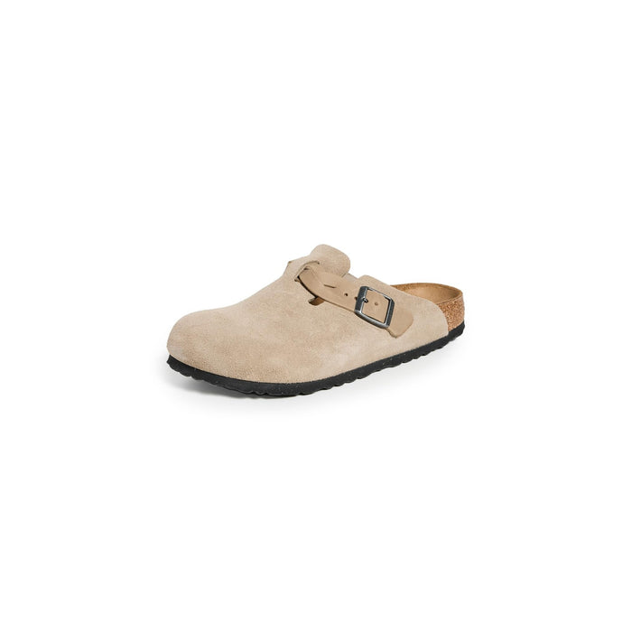 Birkenstock Women's Boston Braid Clog — Taupe