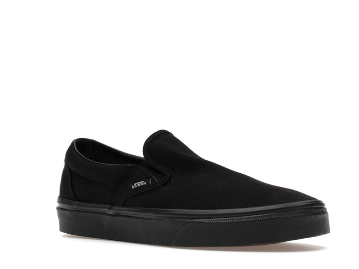 Vans Unisex Classic Slip-On Sneaker — Black on Black