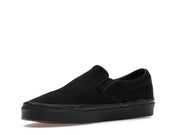 Vans Classic Slip-On black on black back view