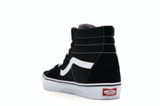 Vans Sk8-Hi Slim black true white 3/4 view