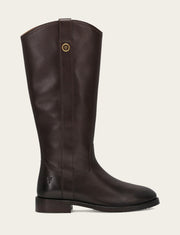 Frye Women's Melissa Button Boot — Dark Brown
