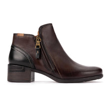 PIKOLINOS Malaga Women’s Heeled Ankle Boots | Leather | Zipper in Caoba