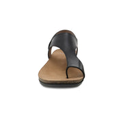 Dansko Reece Sandal, Black, front view