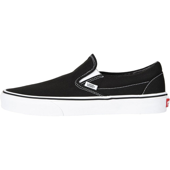 Vans Unisex Classic Slip-On Sneaker — Black