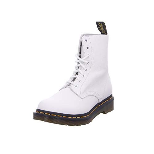 Dr. Martens Unisex 1460 Mono Smooth Leather Boot White — side view