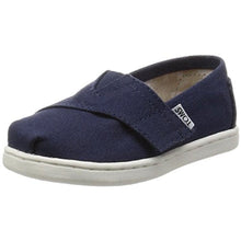 TOMS Kids' Alpargata 2.0 Canvas Shoe in Navy