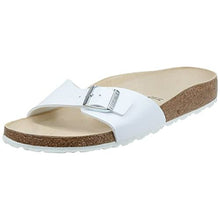 Birkenstock Unisex Madrid Birko-Flor Sandal in White