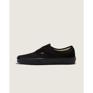 Vans Unisex Authentic Canvas Sneaker — Black/Blue