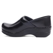 Dansko Women's Professional Clog Black Cabrio — side view