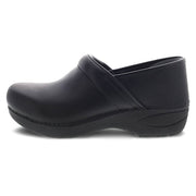 Dansko Women's XP 2.0 Black — side view, toe facing right
