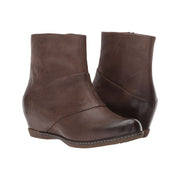 Dansko Lettie Burnished — side view, toe facing right