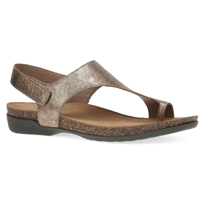 Dansko Reece Sandal for Women – Bronze Metallic