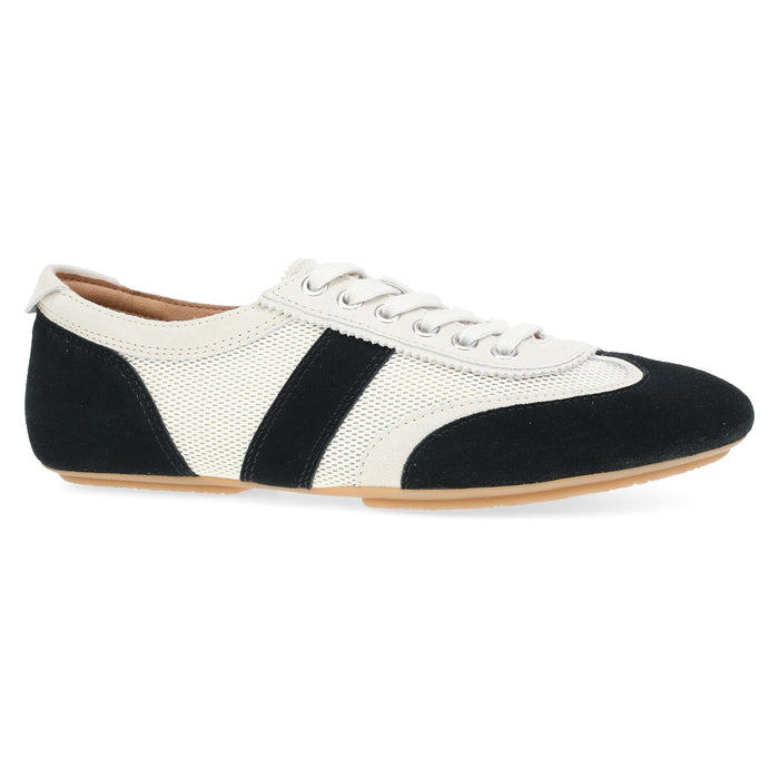 Dansko Milana Slip-On Sneakerina Flats for Women - Black/Vanilla