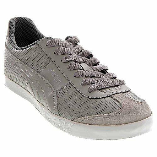 PUMA Men's Roma LP (Blk/Dk Shadow/Gry 8.5 M)