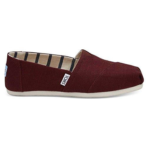 TOMS Women's Black Cherry Heritage Canvas ALPR ESP 10011678