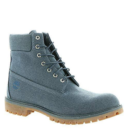 Timberland Men's 6 Premium Canvas Boot Heathered Midnight Navy