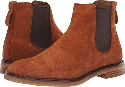 CLARKS Men's Clarkdale Gobi Dark Tan Suede