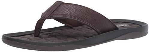 Kenneth Cole REACTION Men's Four Sandal C Sandal, Black, 8 M US