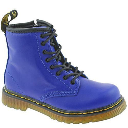 Dr. Martens Kid's Collection Unisex 1460 Delaney Boot (Little Kid/Big Kid) Blue Romario