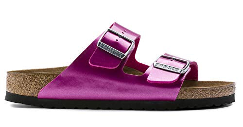 Birkenstock Arizona Women | Electric Metallic Magenta (1012968) Narrow
