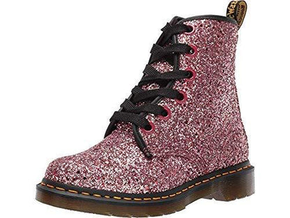 Dr. Martens Women's 1460 Farrah Chunky Glitter Pale Pink
