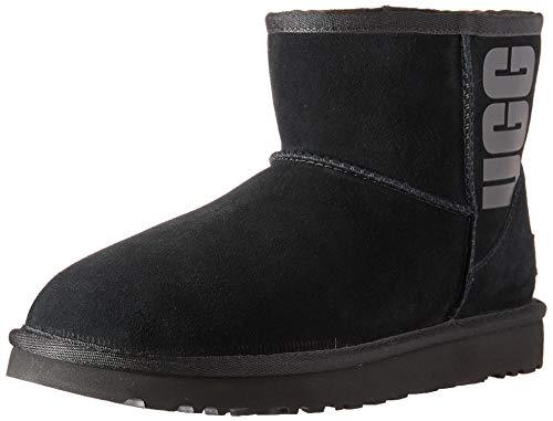 UGG Women's Classic Mini Rubber Logo Fashion Boot