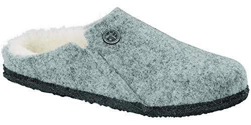 Birkenstock Women's Zermatt Casual Shoes Light Grey Wool (Narrow)