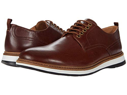 Clarks Men's Chantry Walk Dark Tan Leather