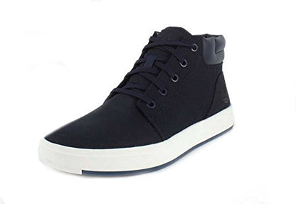 Timberland Mens Davis Square Plain Toe Chukka Navy Nubuck