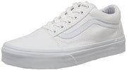 Vans Unisex Old Skool Core Classics Sneaker — True White, side view