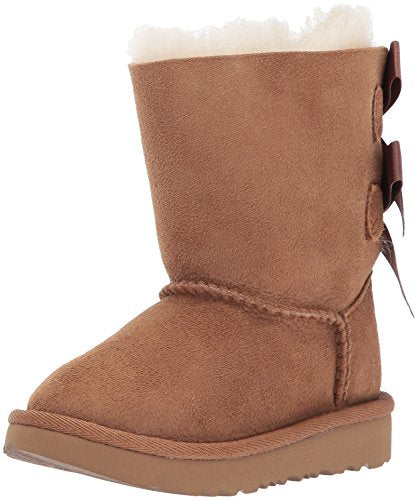 UGG Australia Black Suede Boots K. factory Bailey Bow II