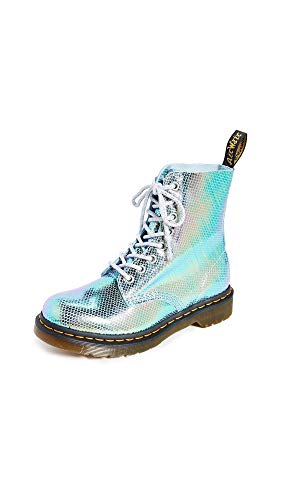 Dr. Martens Women's 1460 Pascal 8 Eye Boots, Blue Iridescent