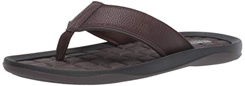 Kenneth Cole REACTION Men's Four Sandal C Sandal, Black, 8 M US