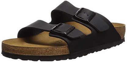Birkenstock Women's Arizona  Birko-Flo Black Birko-flor Sandals Narrow