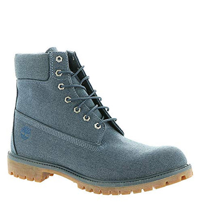 Timberland Men's 6 Premium Canvas Boot Heathered Midnight Navy