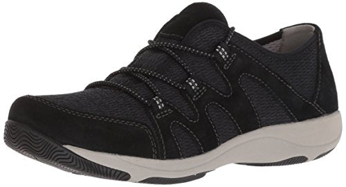Dansko Women's Holland Sneaker, Black Suede