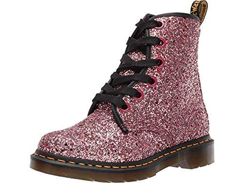 Dr. Martens Women's 1460 Farrah Chunky Glitter Pale Pink