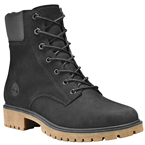 Timberland Women's Jayne 6 Waterproof Boot Black Nubuck