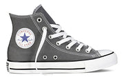 Converse Chuck Taylor All Star Hi Sneaker — Charcoal canvas, side view