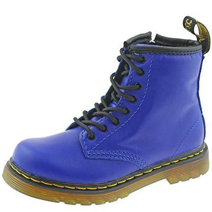 Dr. Martens Kid's Collection Unisex 1460 Delaney Boot (Little Kid/Big Kid) Blue Romario