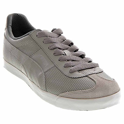 PUMA Men's Roma LP (Blk/Dk Shadow/Gry 8.5 M)